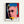 Colorful silkscreen-style portrait print of Louis Brandeis with bold contrasting hues, part of a series honoring influential Jewish leaders and thinkers.