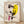 Framed Bauhaus-style poster featuring an abstract black cat face with geometric shapes in cream, yellow, and pink tones on a neutral background.