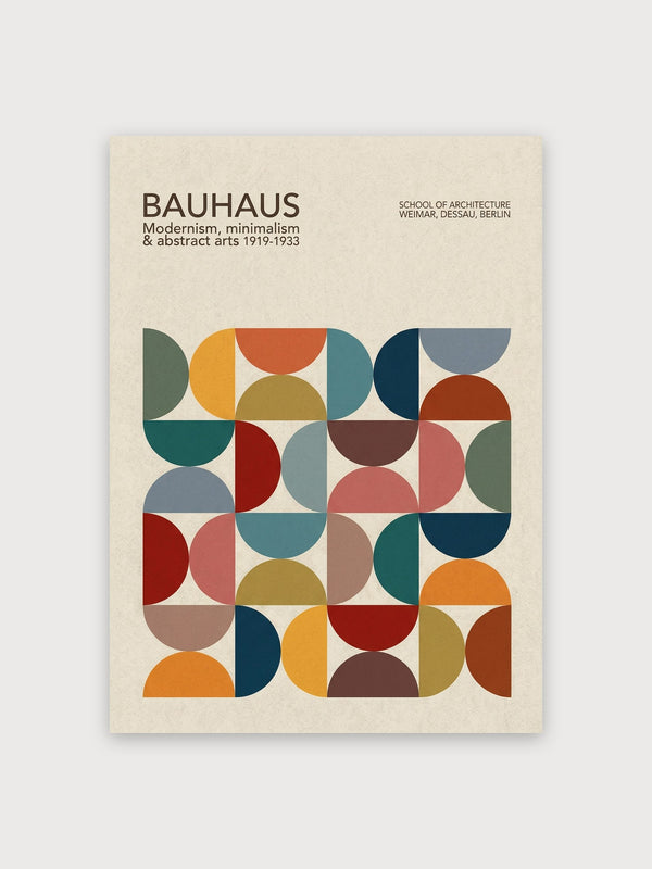 Bauhaus 1923 Poster - Digital Download