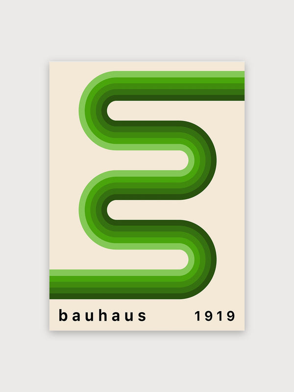 Bauhaus 1919 Green - Digital Download