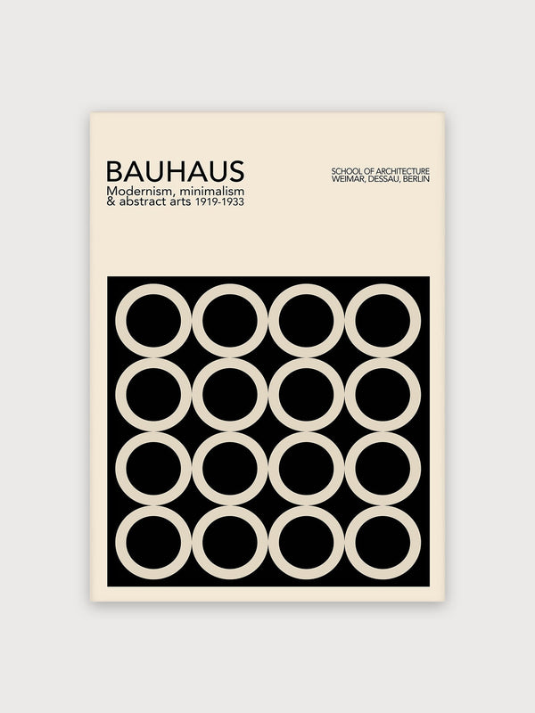 Bauhaus Circles Grid - Digital Download
