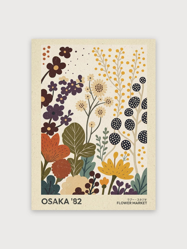 Osaka Flower Market - Digital Download