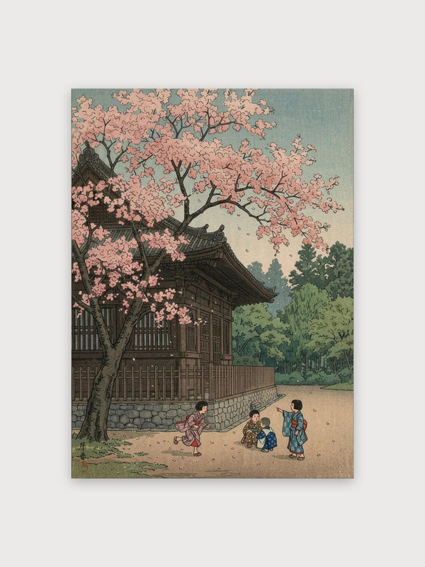 Cherry Blossom Temple - Digital Download