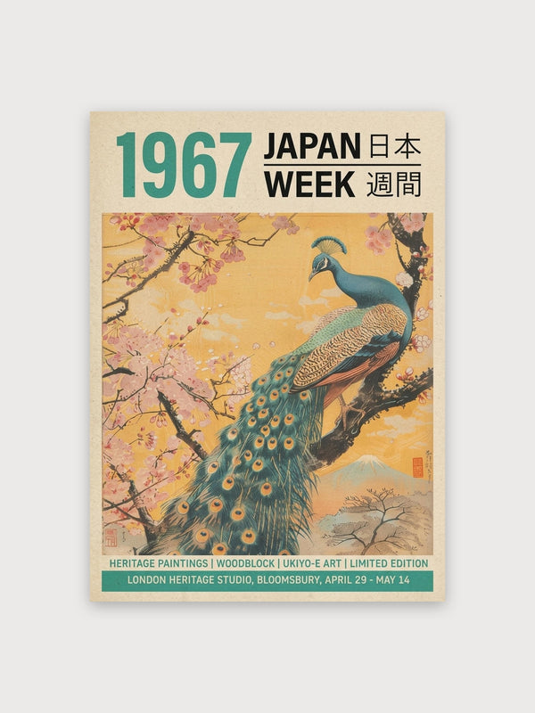 Japanese Peacock - Digital Download