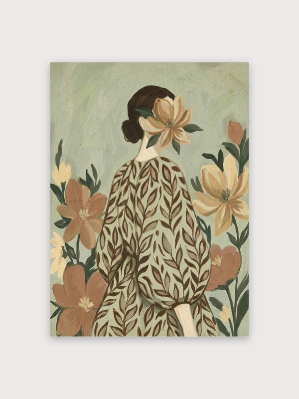Botanical Woman 1920s - Digital Download