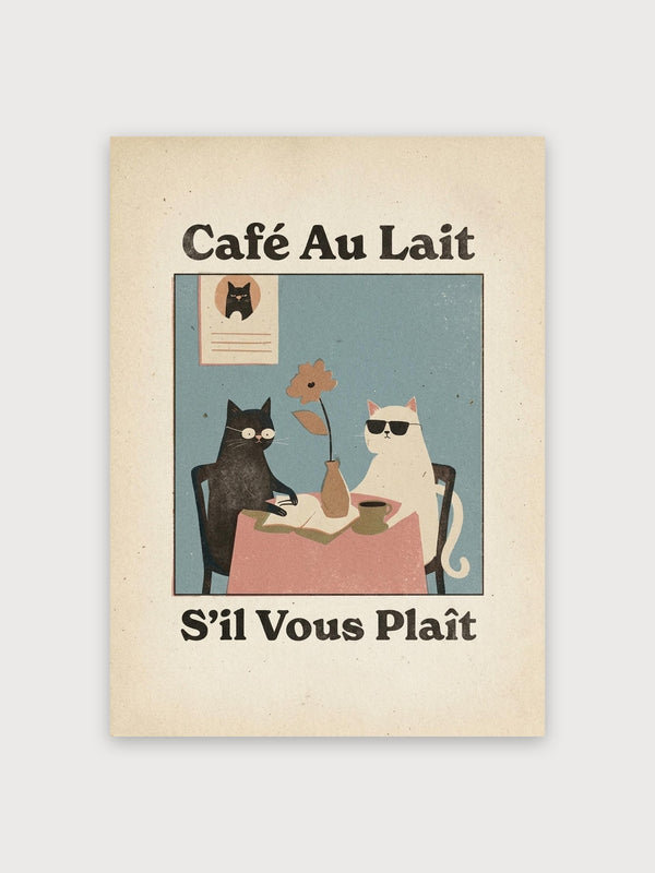 French Cafe Cats - Digital Download