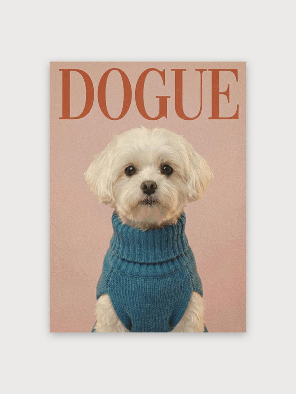 Dogue Maltese Blue Sweater - Digital Download
