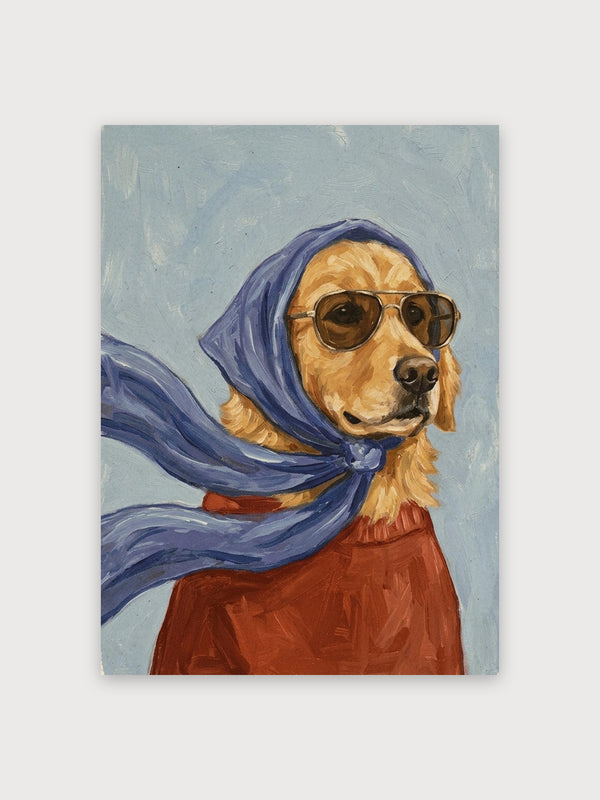 Vintage Golden Retriever - Digital Download