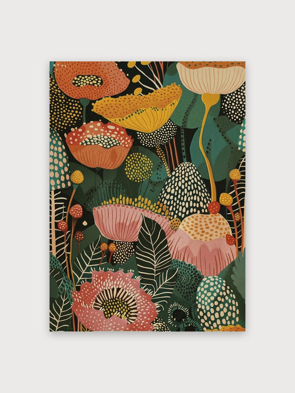 Mid Century Botanical Garden - Digital Download