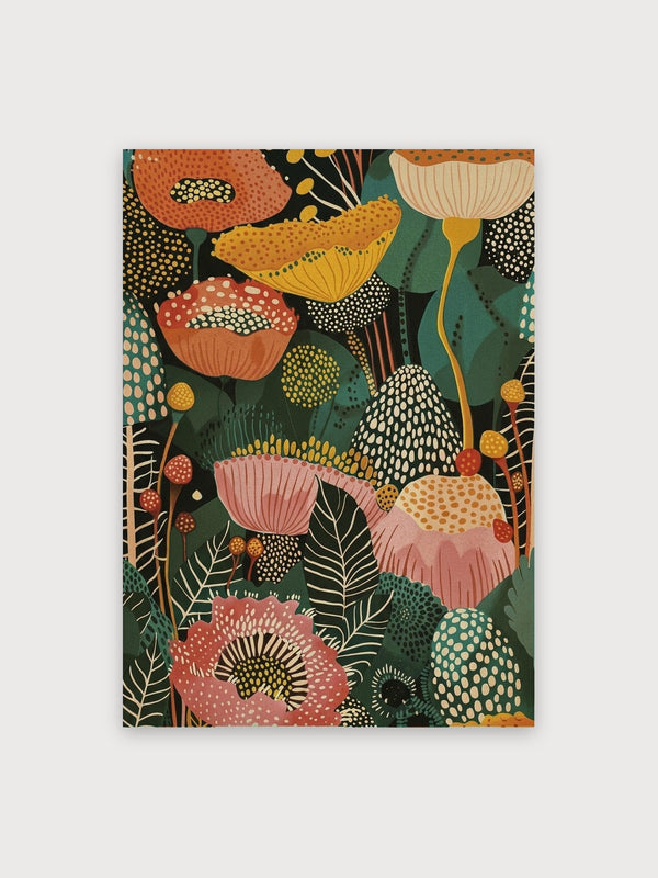 Mid Century Botanical Garden - Digital Download