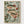 Folk Art Fish Print poster in oak frame