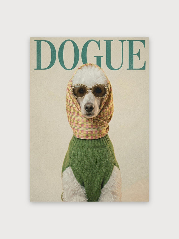 Dogue Poodle Print - Digital Download