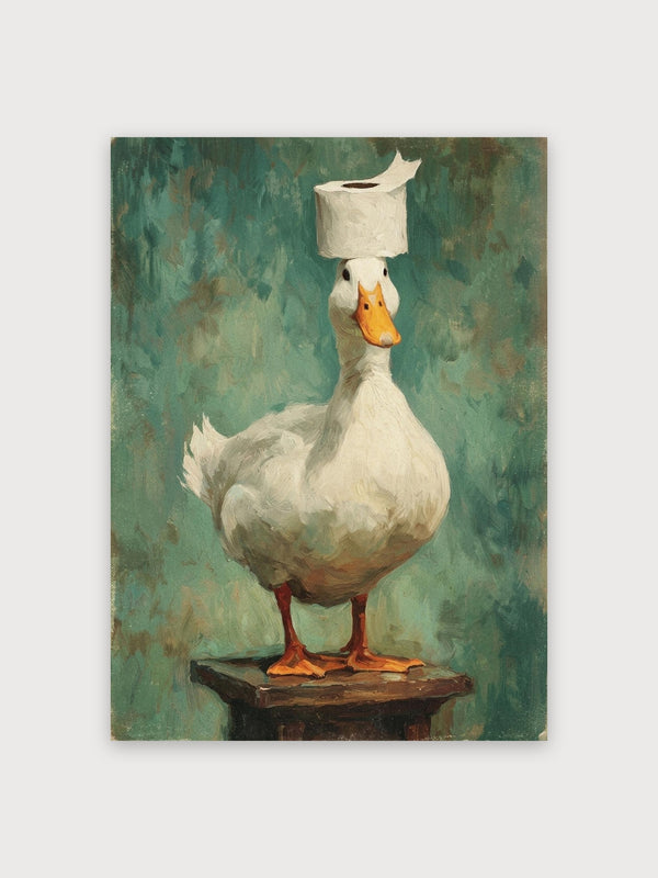 Duck Toilet Paper Print - Digital Download