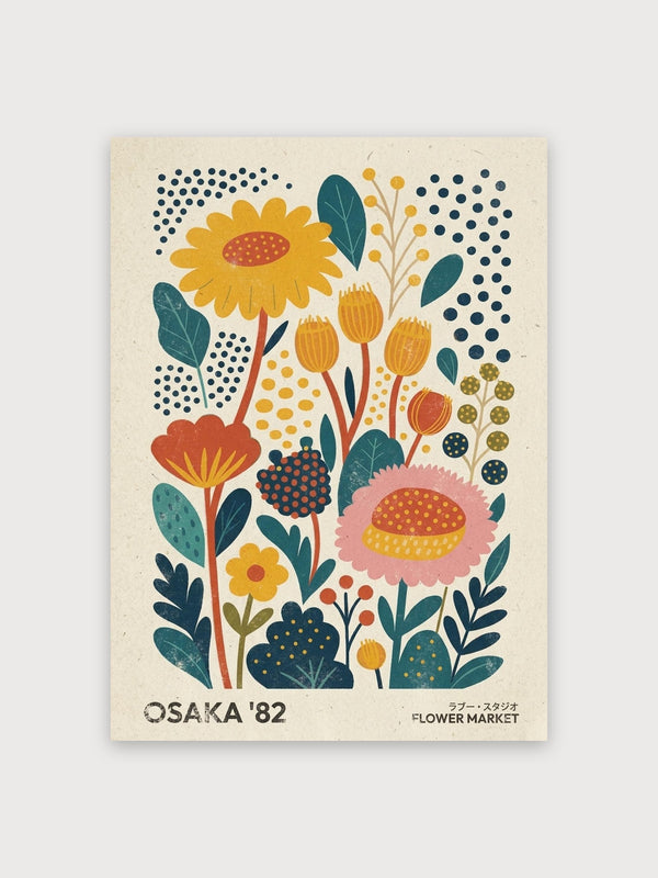 Osaka Flower Market - Digital Download