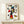 Vibrant abstract wall art poster combining playful geometric elements and colorful forms evoking a Majorette theme in modern Cubist composition.