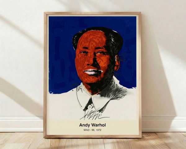 Bold pop art portrait in vibrant pink, lime green, and electric blue, framed on a wall; iconic 1970s-style modern art print with glamorous, ironic aesthetic.