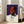 Pop art wall print rendered in vivid electric blue and bright pink tones with a bold, graphic approach to portraiture and contemporary aesthetic.