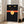 Witty minimalist cat artwork in black, gold, and coral tones showing simplified feline features in abstract style.