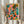 Vibrant Y2K-inspired poster blending jazz-era retro aesthetics with tropical flora including cacti and plants rendered in bold pink, orange, and teal abstract forms.