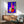 Contemporary Bauhaus-inspired wall art featuring abstract musical instruments in vibrant electric blue, red, and yellow, capturing energetic retro-futurist charm.