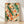 Abstract minimalist art print featuring geometric shapes in orange, teal, and cream tones arranged in a grid pattern, evoking an aerial view of a bustling market or library with calm, urban aesthetic.