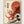 Octopus Great Wave Print poster in oak frame