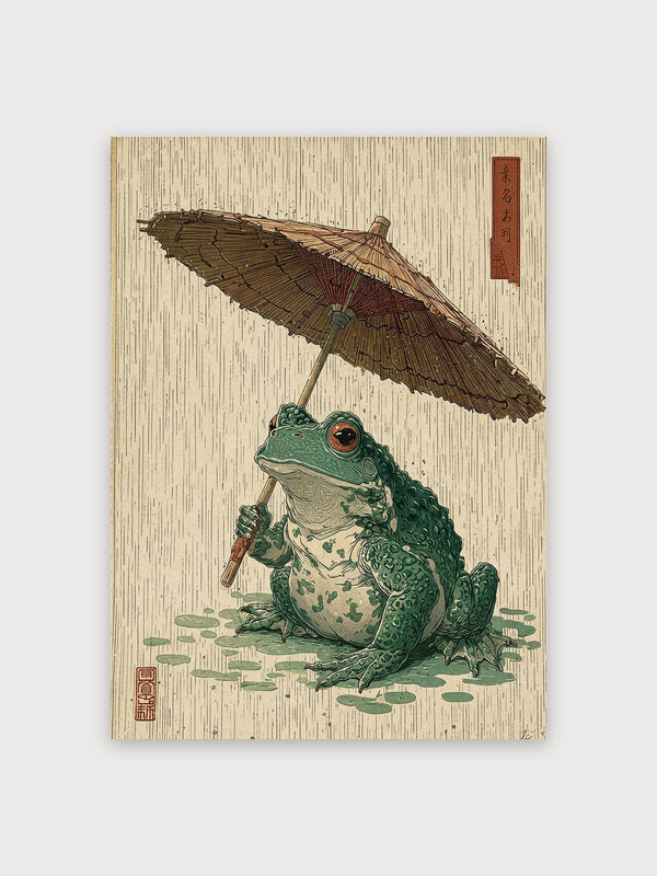 Japanese Frog Print - Digital Download