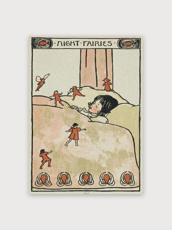 Night Fairies Print - Digital Download