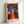 Contemplative abstract botanical print displaying an anthropomorphic flower pot in muted rust, deep blue, and ochre hues with Bauhaus-influenced geometric styling.