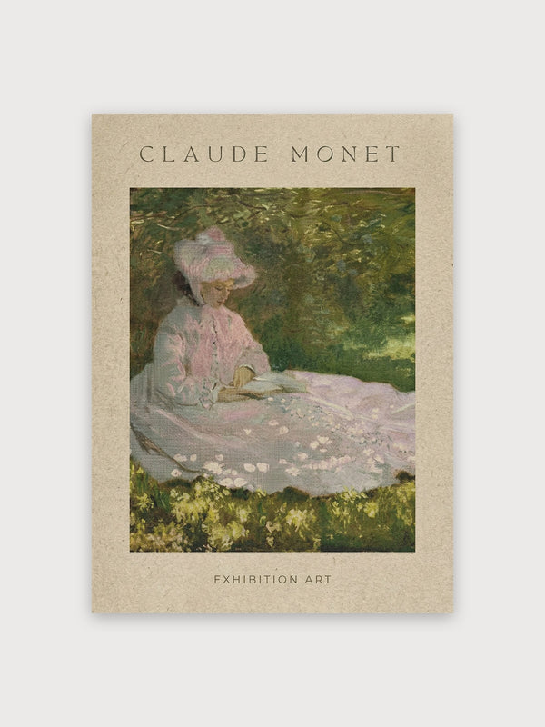 Monet Woman Reading - Digital Download