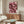 Delicate watercolor botanical print rendered in soft rose pink, burgundy, and blush tones with abstract flower and leaf shapes in a peaceful, understated style.