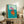 Contemporary framed poster depicting a polo player on horseback in tonal green shades, reflecting modern pop art design principles.