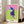 Pop art horse and rider portrait in hot pink against bright green, executed in bold modern style with stark black contours.