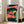 Abstract gorilla face rendered in striking pop art style using bright orange, green, and purple hues, displayed as a framed poster.