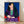 Minimalist portrait of a figure in a vibrant blue coat against a soft neutral background, framed modern art print in Matisse style.