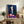 Contemporary wall art depicting an abstracted figure in vivid blue, faceless design with clean lines and peaceful aesthetic.