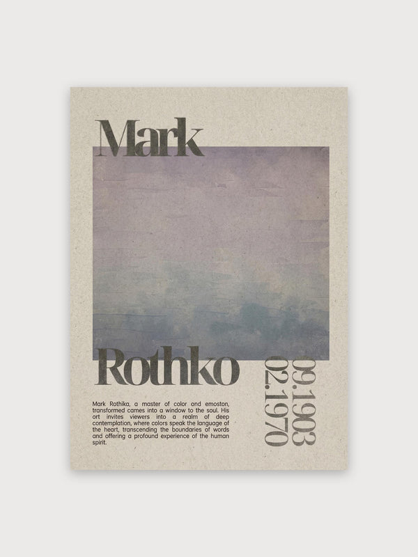 Mark Rothko 1968 - Digital Download