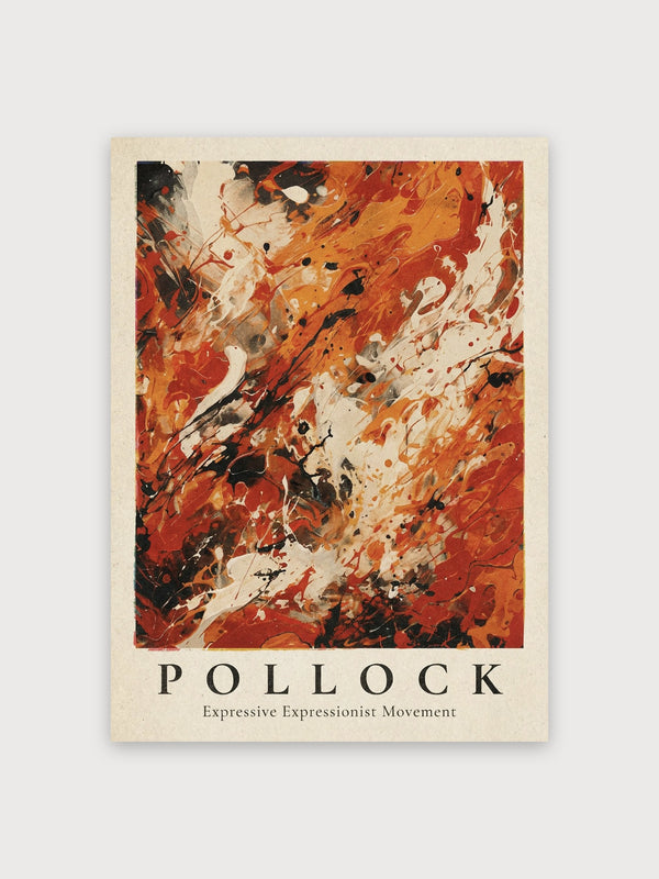 Pollock Abstract - Digital Download