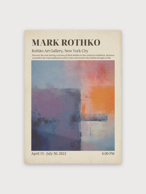 Rothko Exhibition - Digital Download