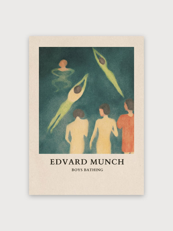 Munch Boys Bathing - Digital Download