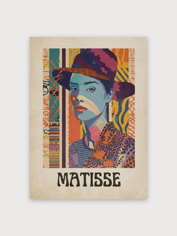 Matisse Woman Portrait - Digital Download