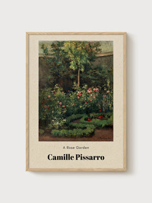 Camille Pissarro Print poster in oak frame