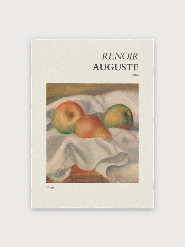 Renoir Pears Print - Digital Download