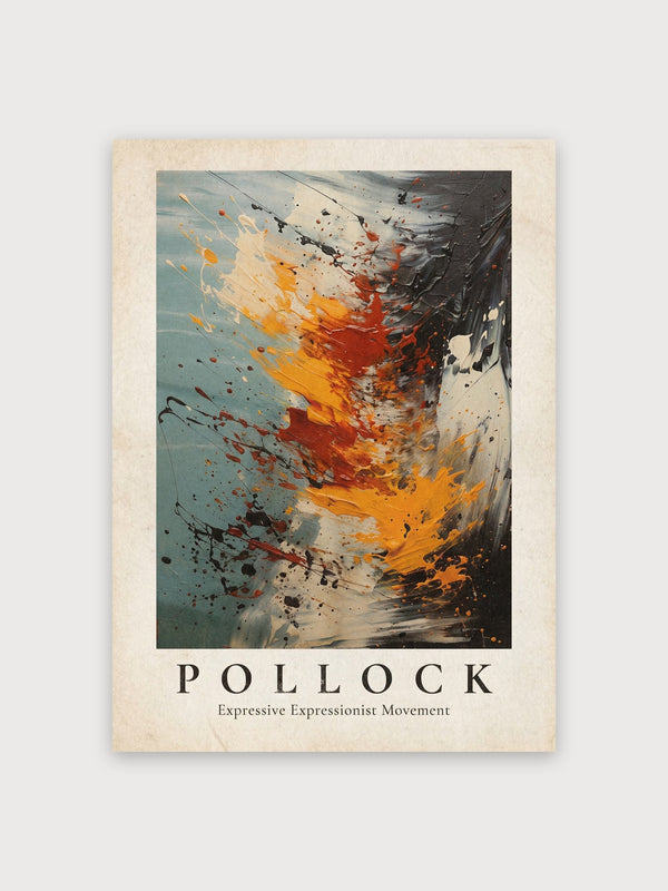 Pollock Print - Digital Download