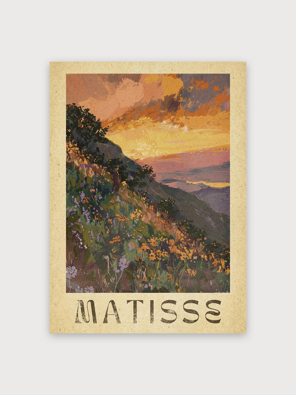 Matisse Coastal Sunset - Digital Download