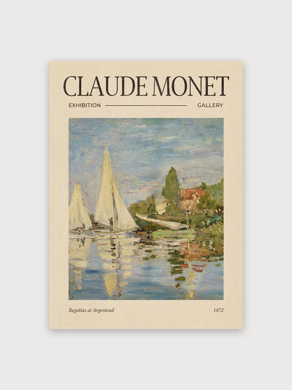 Monet Sailboats 1872 - Digital Download