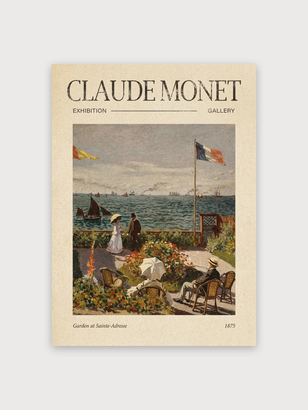 Monet Garden Poster - Digital Download