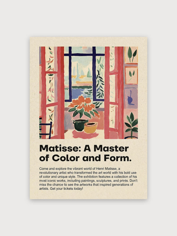 Matisse Window View - Digital Download