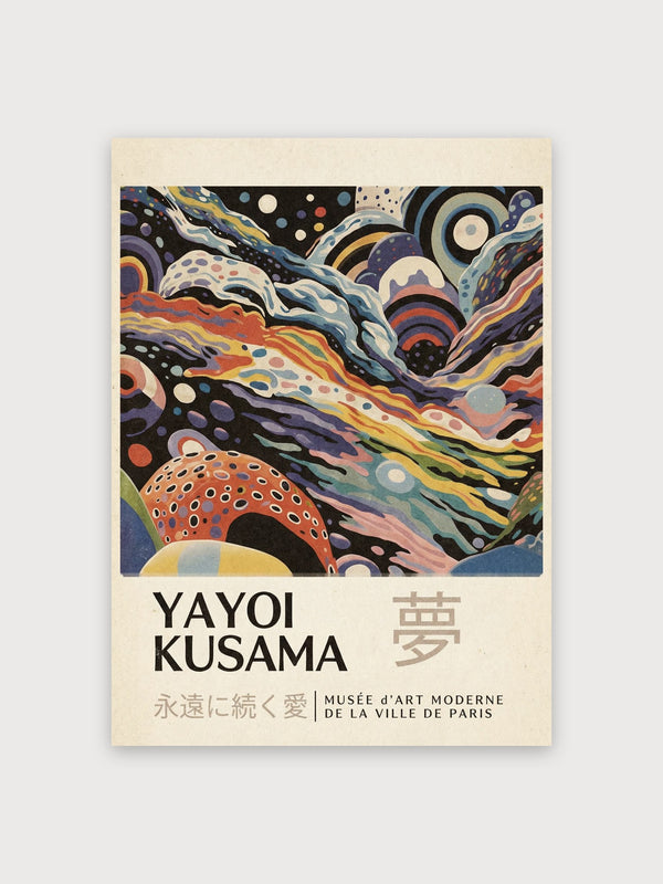 Yayoi Kusama Abstract - Digital Download