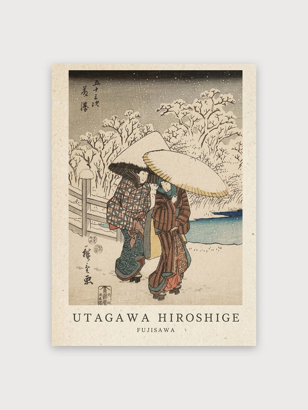 Hiroshige Snow Walk - Digital Download